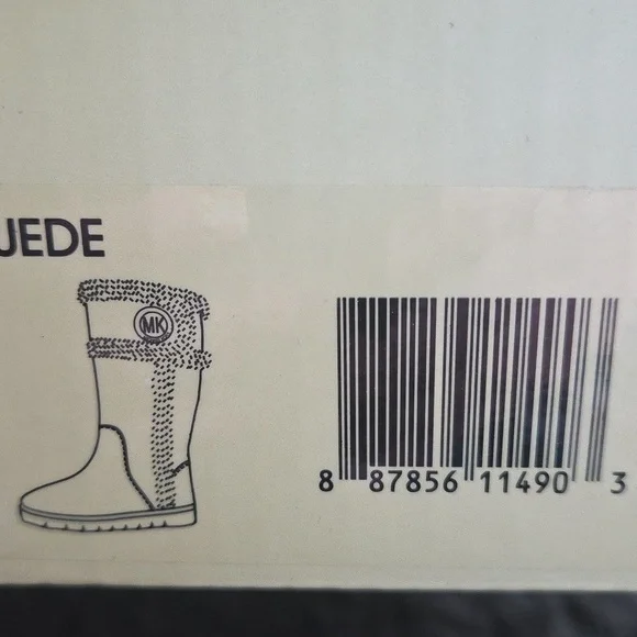 NIB Michael Kors Sz 8 Tan Suede Boots - Picture 13 of 14